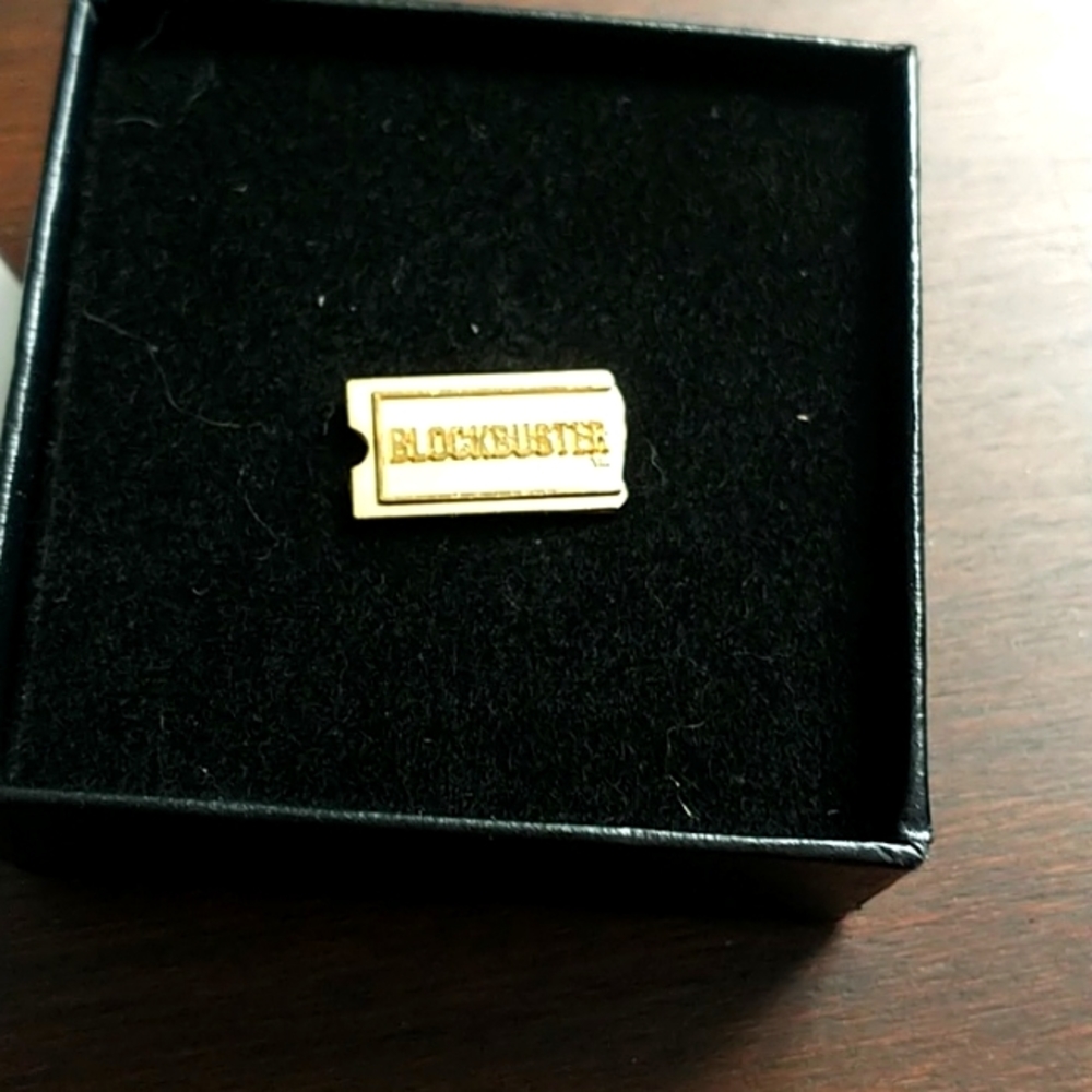 Blockbuster Logo Tack Pin